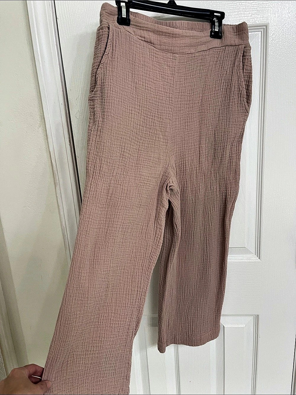 Fashion Nova Wide Leg Pants in Pink Size Small Like New